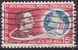Conférence Postale - ETATS UNIS - Paris - N° 62 - 1963 - 2a. 1941-1960 Oblitérés