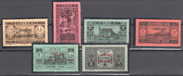 Alexandretta 1938 YT. 1-6 Taxe Full Set MNH VF - Nuevos