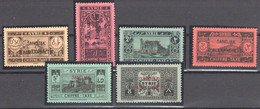 Alexandretta 1938 YT. 1-6 Taxe Full Set MNH VF - Unused Stamps