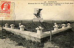 Belgique - Brabant Wallon - Waterloo - Monument élevé à La Mémoire Des Derniers Combattants De La Grande Armée - Waterloo
