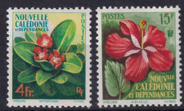 NOUVELLE CALÉDONIE 1958 - MLH - YT 288, 289 - Unused Stamps