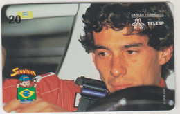 BRAZIL - Ayrton Senna Do Brasil - 10/12,     Telesp 01, São Paulo, 20 U, Used - Brasilien