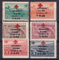 ALBANIA 1946 - MNH - Mi 385-390 - Albanien