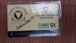 Cable Television 1991 Card Uk MINT NEW WITH BLISTER - [ 4] Mercury Communications & Paytelco