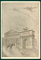 CLM073 - CONVEGNO FILATELICO NAZIONALE ROMA 1946 AEREO AVION TRENO TRAIN - STORIA POSTALE - Bourses & Salons De Collections