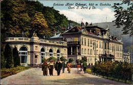 ! 1912 Ansichtskarte Wien Döbling Schloss Hotel Cobenzl, Stempel - Altri & Non Classificati