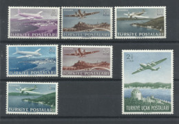 TURQUIA   YVERT  AEREO  12/18  MH  *,  EXCEPTO  18   MNH  ** - Airmail