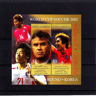 Soccer World Cup 2002 - ANTIGUA & BARBUDA - S/S MNH - 2002 – Corea Del Sur / Japón