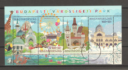 Hungary Specimen 2011 City Park Budapest Block MNH VF - Unused Stamps