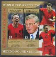Soccer World Cup 2002 - GRENADA - S/S MNH - 2002 – Corea Del Sur / Japón