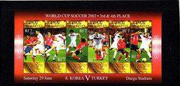 Soccer World Cup 2002 - MALDIVES - Sheet MNH - 2002 – Zuid-Korea / Japan