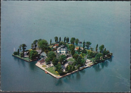 D-31515 Wunstorf - Steinhuder Meer - Insel Wilhelmstein - Luftbild - Air View (60er Jahre Stamp) - Steinhude