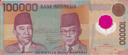 BILLETE DE INDONESIA DE 100000 RUPIAH DEL AÑO 1999   (BANKNOTE) - Indonésie