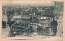 Delcampe - PARIS - Vue Panoramique, Prise De La Gare De Lyon - Circulé 1919 - Paris (12)