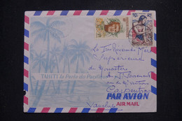 POLYNESIE - Enveloppe De Papeete Pour La France En 1960 - L 140710 - Covers & Documents