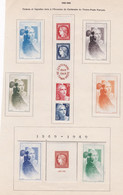 9 Timbres 1849 1949 Centenaire, Sur Charnières - Neufs