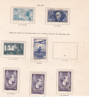 7 Timbres De 1936 - 1938, Sur Charnières - Otros & Sin Clasificación