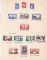 14 Timbres Neufs , Sur Charnières - Unused Stamps