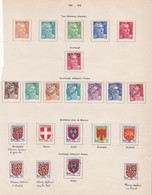 22 Timbres Neufs 1948 1949, Sur Charnières - Neufs