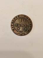 FAUX 10 CENTIMES 1808 BB NAPOLEON IER - 10 Centimes