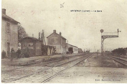 Artenay La Gare, Vue Rare - Artenay