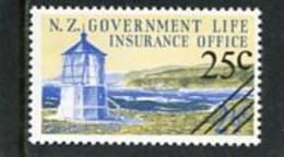 NEW ZEALAND - 1978  INSURANCE  OVERPRINTED 25c On 2 1/2c  MINT NH - Service