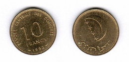 COMORO ISLANDS   10 FRANCS 1992 (KM # 17) #6962 - Komoren