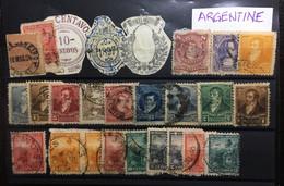 Argentine - 1862/99 - Lot De Classiques Oblitérés - Used Stamps