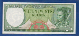 SURINAME - P.122 – 25 Gulden 1963 UNC, Serie RS026422 - Suriname