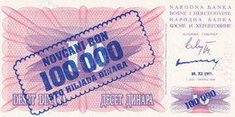 Bosnia And Herzegovina,  100 000 Dinara - Pick - 34 - Bosnie-Herzegovine