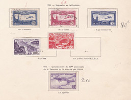 6 Timbres Poste Aérienne 1930 - 1934 , Sur Charnières - Other & Unclassified