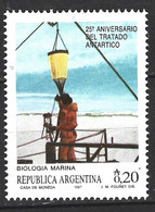 ARGENTINE. N°1557 De 1987. Biologie Marine. - Onderzoeksprogramma's