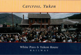 ! Modern Postcard Carcross, Yukon, Railway, Eisenbahn, Canada - Bahnhöfe Ohne Züge