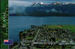 ! Modern Postcard Te Anau, New Zealand, Neuseeland - Neuseeland