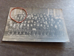 Carte Photo  Groupe Scolaire Ecole Châtelineau 1907 - Châtelet