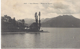 74 LA POINTE DE VEYRIER LE LAC D ANNECY Editeur GARDET N° 1626 - Veyrier