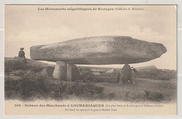 Carte Postale. France. Locmariaquer. Monuments Mégalithiques De Bretagne. Dolmen Des Marchands De Locmariaquer. - Locmariaquer