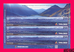 KYRGYZSTAN 2022-2023 International Year Of Sustainable Mountain Development Mountains M-s Mi KEP Klb.200 MNH - Autres & Non Classés