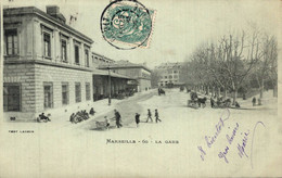 J2202 - MARSEILLE - D13 - La Gare - Quartier De La Gare, Belle De Mai, Plombières