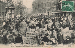 75 - PARIS - Thème Marchés - Halles Centrales, Le Marché Du Carreau Forain, Rue Rambuteau - 11398 - Marchés