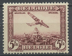 Belgique - Belgium - Belgien Poste Aérienne 1930 Y&T N°PA4 - Michel N°F283 * - 5f Bruxelles - Mint