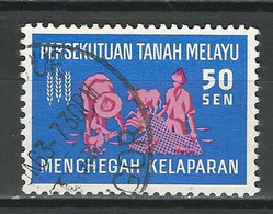 Malayan Federation SG 34, Mi 34 O Used - Fédération De Malaya