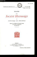 Bulletin De La Société Historique Et Scientifique Des Deux-sèvres Tome XVII N° 2-3 - Recherches Sur Les Cavaliers Victor - Auvergne