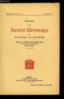 Bulletin De La Société Historique Et Scientifique Des Deux-sèvres Tome IV 4e Trimestre - Autour De Deux Lettres De Recom - Auvergne