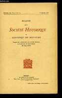 Bulletin De La Société Historique Et Scientifique Des Deux-sèvres Tome II 4e Trimestre - Saint Martin D'Augé Par R. Rous - Auvergne