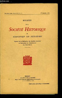 Bulletin De La Société Historique Et Scientifique Des Deux-sèvres Tome III 2e Et 3e Trimestres - Sur Le Nom De Saint(e) - Auvergne