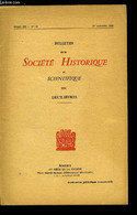 Bulletin De La Société Historique Et Scientifique Des Deux-sèvres Tome XII 1er Trimestre - Hommage A Patrice Coirault Pa - Auvergne