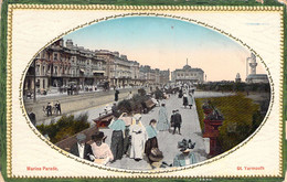 ANGLETERRE - YARMOUTH - Marine Parade - Carte Postale Ancienne - Andere & Zonder Classificatie