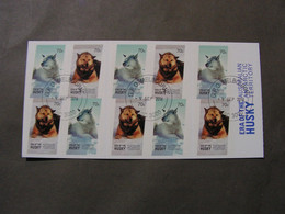 AAT Husky Booklet 2014 - Used Stamps