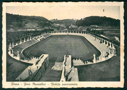 CLM158 - ROMA - FORO MUSSOLINI - VEDUTA PANORAMICA 1938 - STORIA POSTALE MARCOFILIA TELEGRAMMI TRENO - Stadien & Sportanlagen